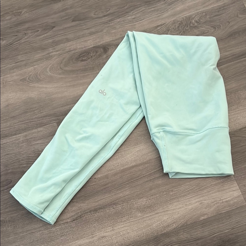 ALO Yoga aqua blue Leggings